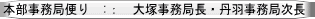 本部事務局便り :: 大塚事務局長・丹羽事務局次長